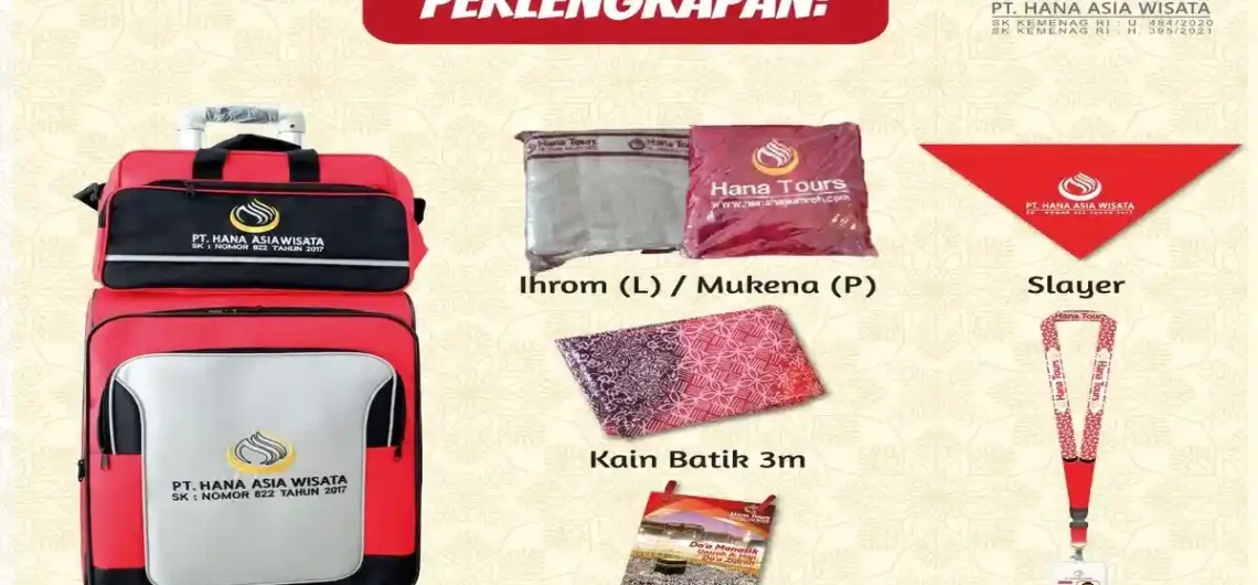 Checklist Perlengkapan Umroh Keluarga, Lengkap & Praktis