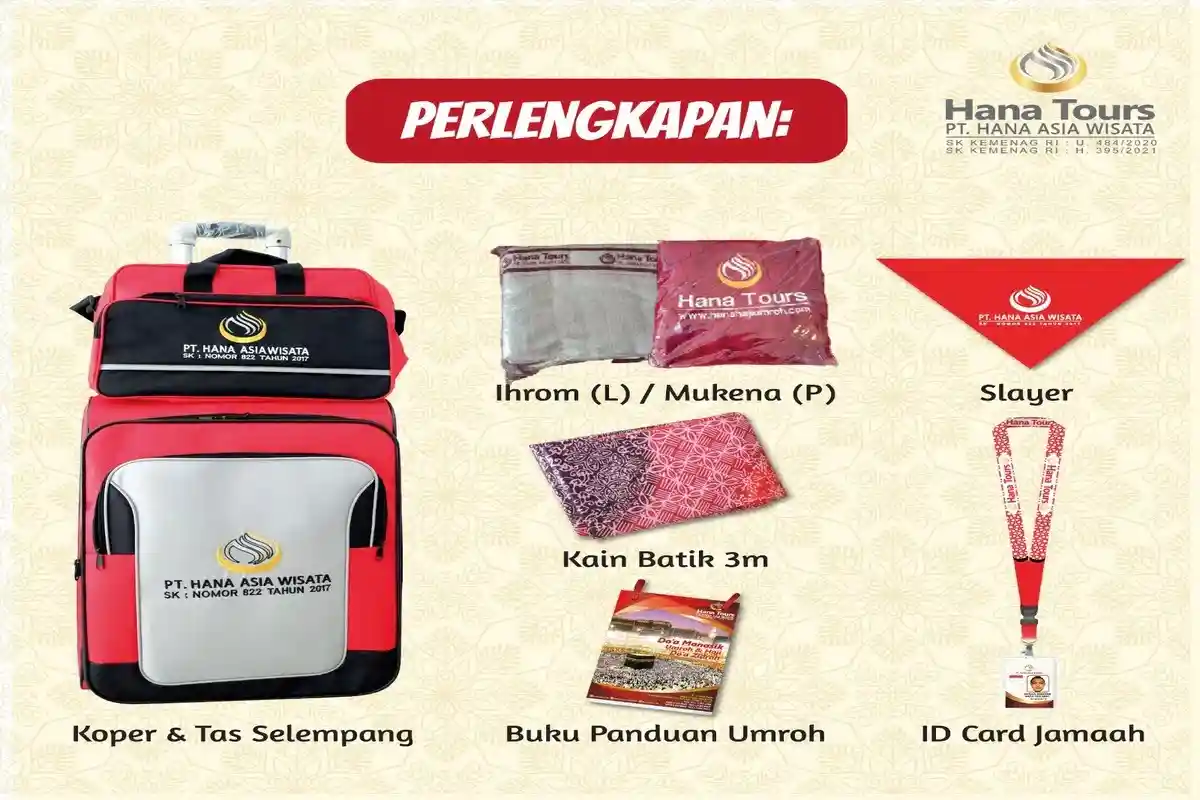 Checklist Perlengkapan Umroh Keluarga, Lengkap & Praktis