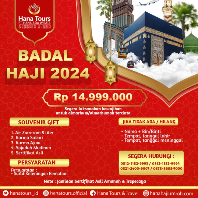 Harga Badal Haji 2023