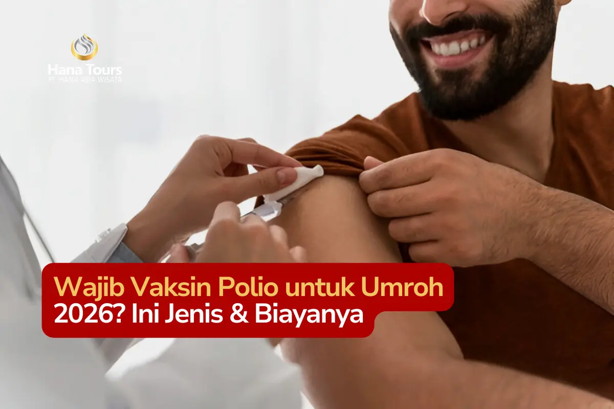Wajib Vaksin Polio untuk Umroh 2026 Ini Jenis & Biayanya