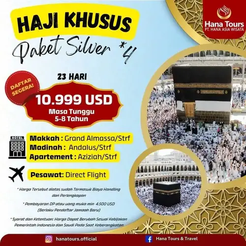 Haji khusus paket silver
