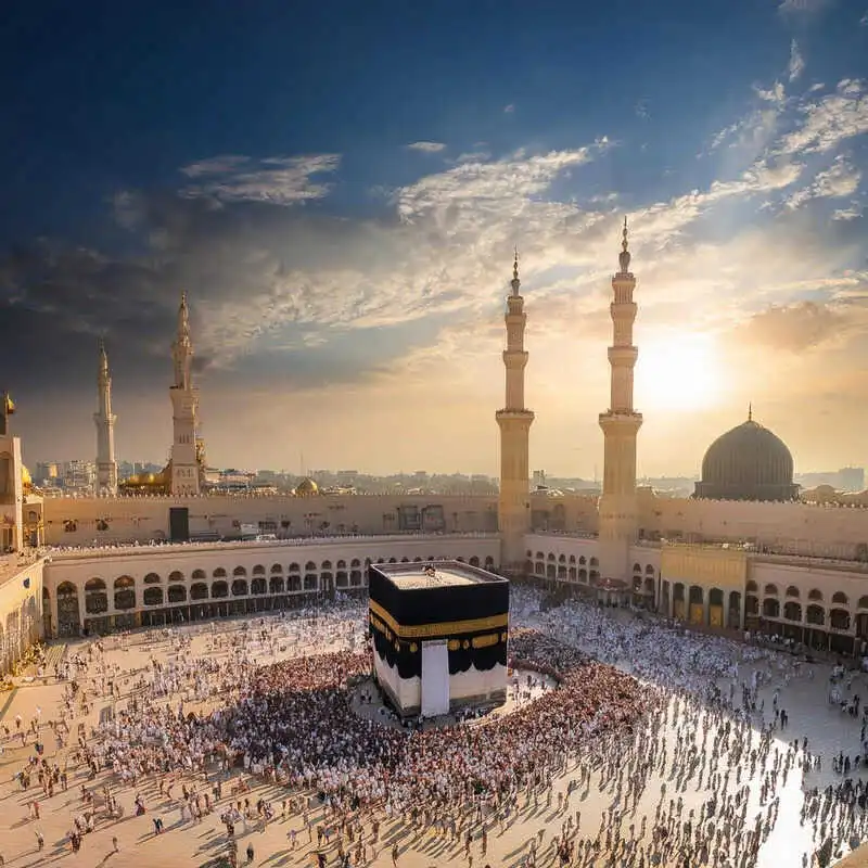 ilustrasi umroh plus wisata