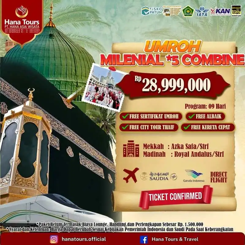 paket umroh bintang 5 combine